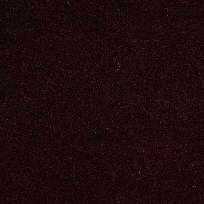 Schumacher Regal Mohair Bordeaux Fabric Sample 73687