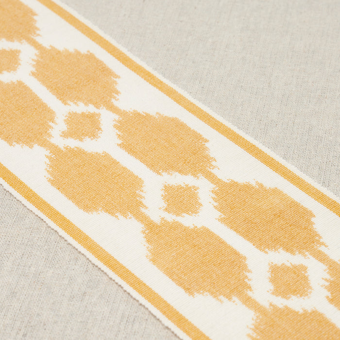 Schumacher Telia Tape Ochre Trim Sample 73696