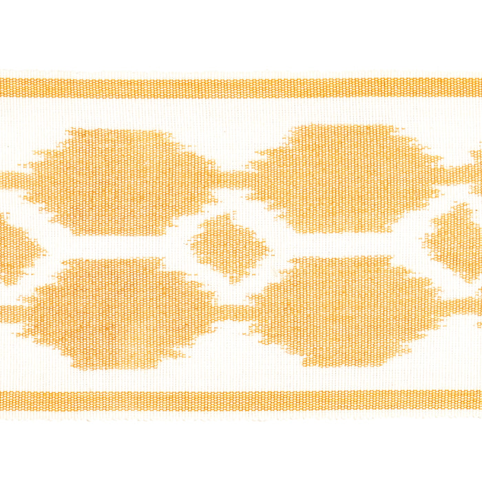 Schumacher Telia Tape Ochre Trim Sample 73696