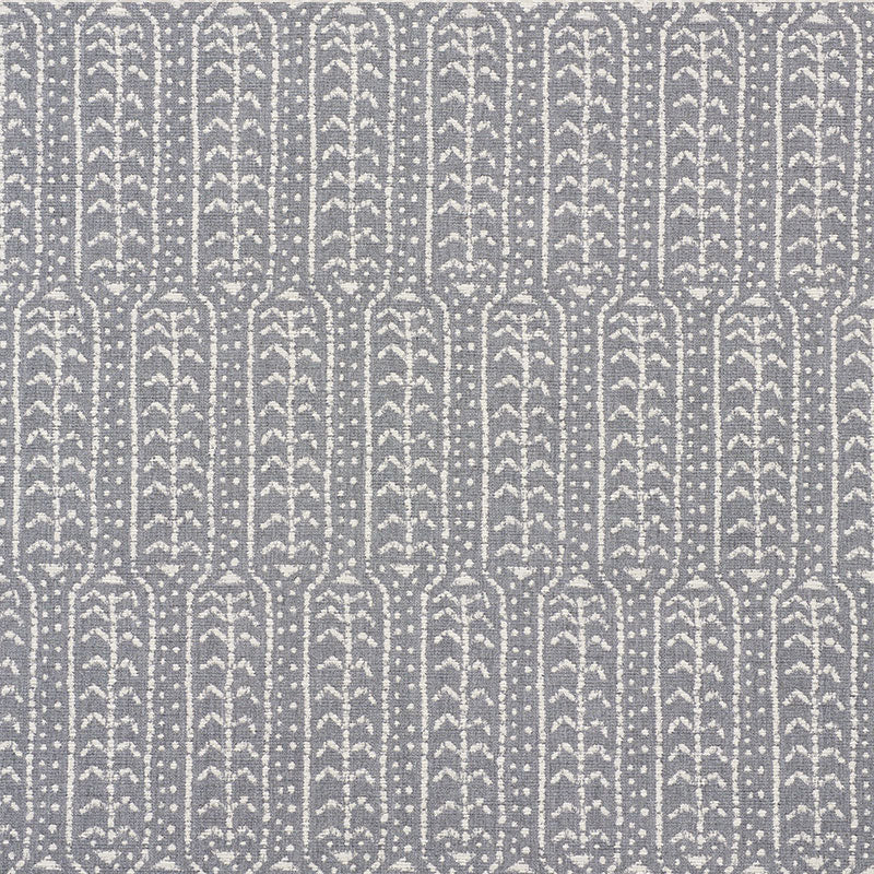 Schumacher Zonda Indoor/Outdoor Charcoal Fabric 73761