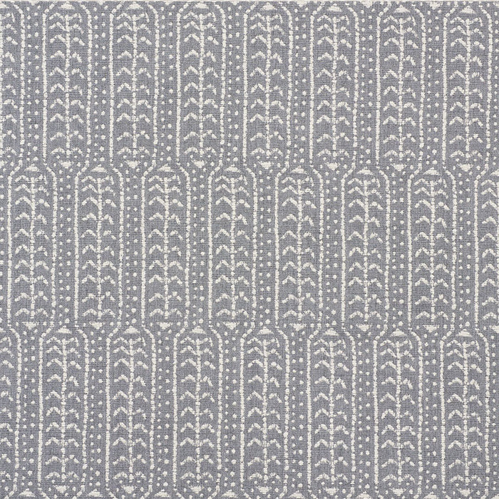 Schumacher Zonda Indoor/Outdoor Charcoal Fabric 73761