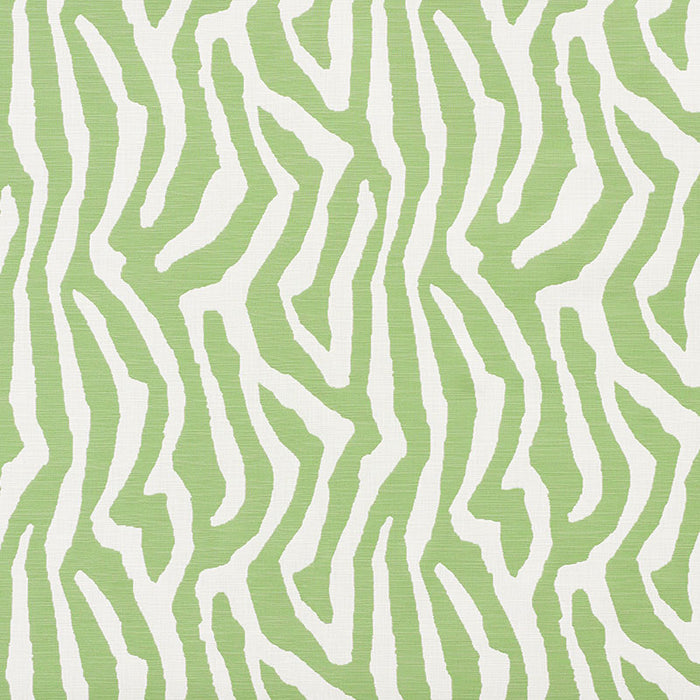 Schumacher Amanzi Indoor/Outdoor Leaf Fabric Sample 73783