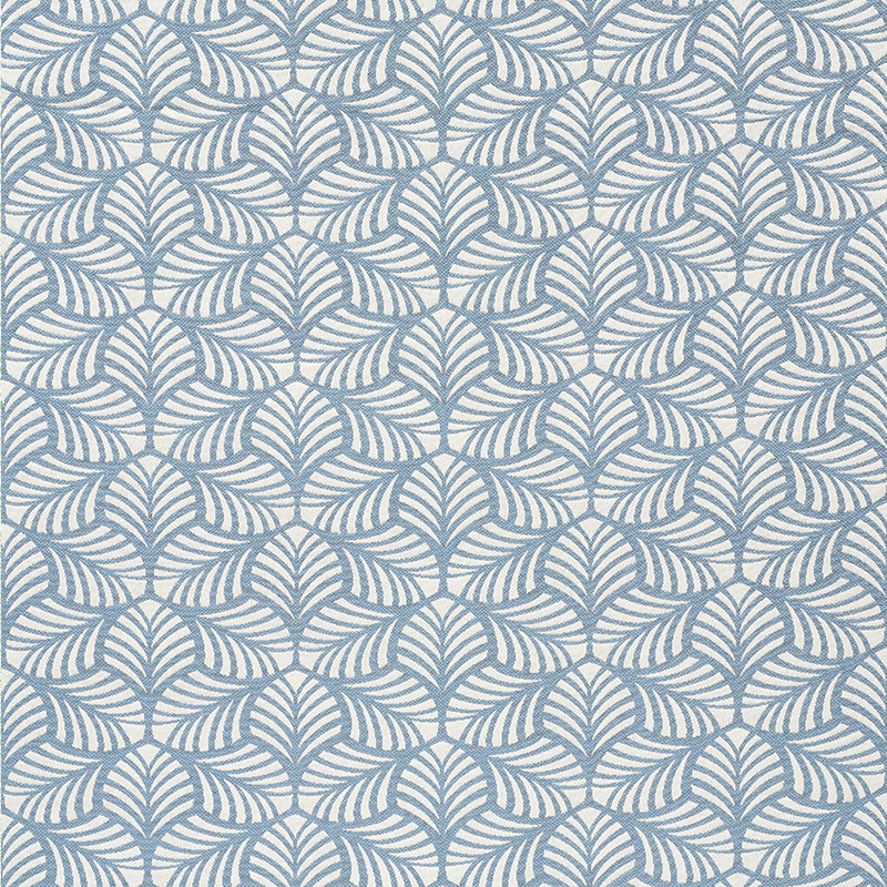 Schumacher Sonia II Indoor/Outdoor Sky Fabric 73821