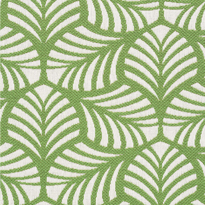 Schumacher Sonia II Indoor/Outdoor Green Fabric Sample 73822