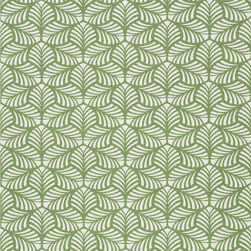 Schumacher Sonia II Indoor/Outdoor Green Fabric 73822