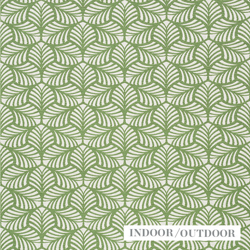 Schumacher Sonia II Indoor/Outdoor Green Fabric 73822