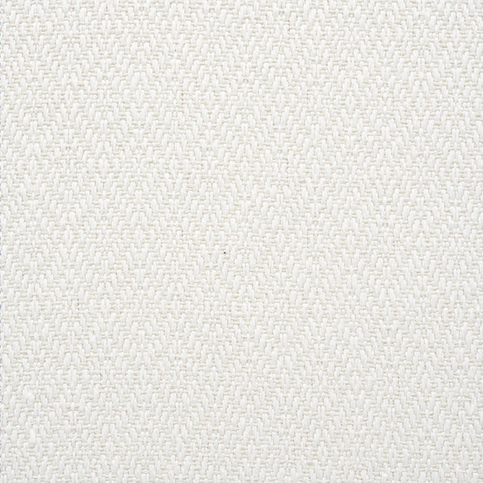 Schumacher Diamond Weave Indoor/Outdoor Ivory Fabric Sample 73840