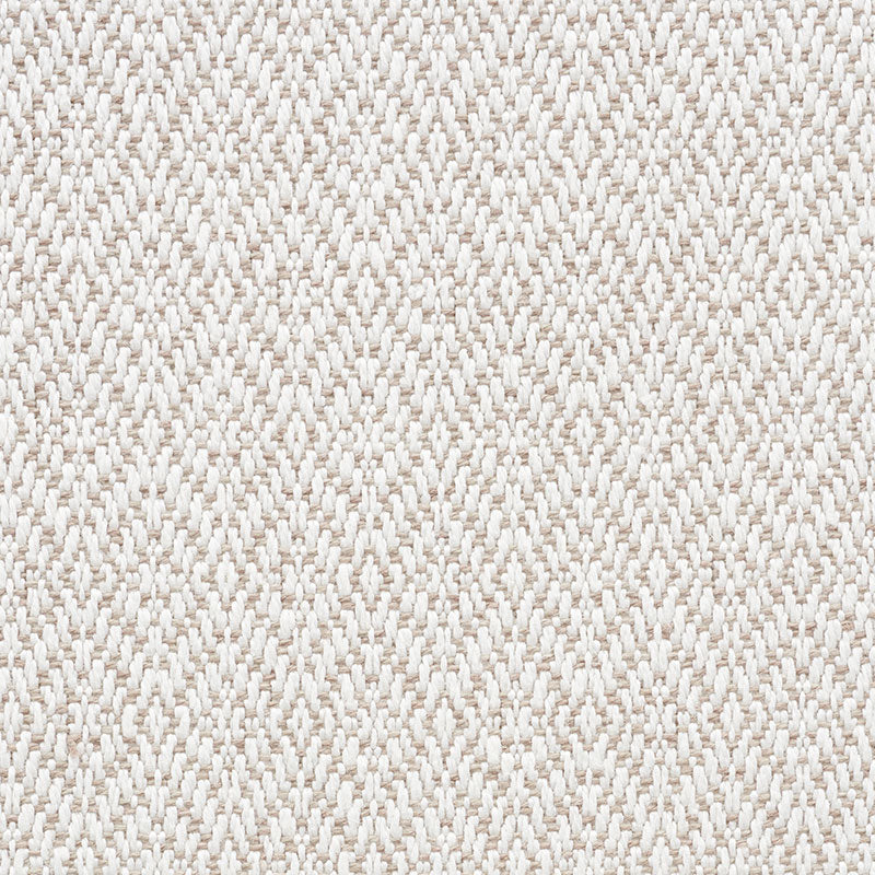 Schumacher Diamond Weave Indoor/Outdoor Natural Fabric 73841