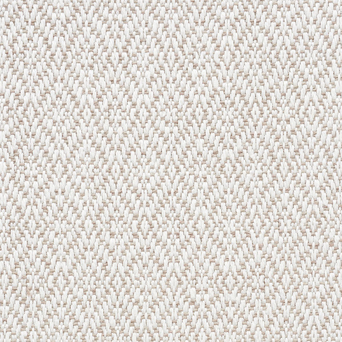 Schumacher Diamond Weave Indoor/Outdoor Natural Fabric Sample 73841