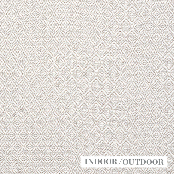 Schumacher Diamond Weave Indoor/Outdoor Natural Fabric 73841