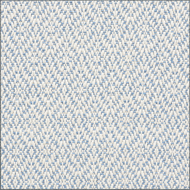 Schumacher Diamond Weave Indoor/Outdoor Chambray Fabric 73843