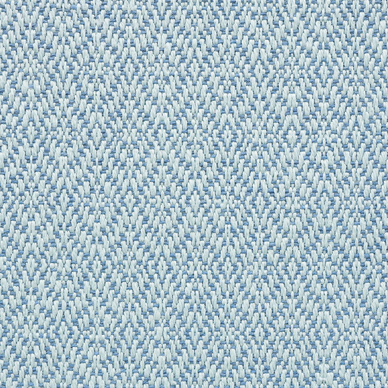 Schumacher Diamond Weave Indoor/Outdoor Sky Fabric 73844