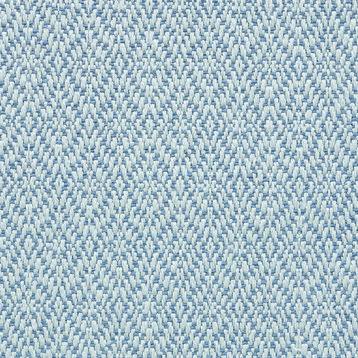 Schumacher Diamond Weave Indoor/Outdoor Sky Fabric Sample 73844