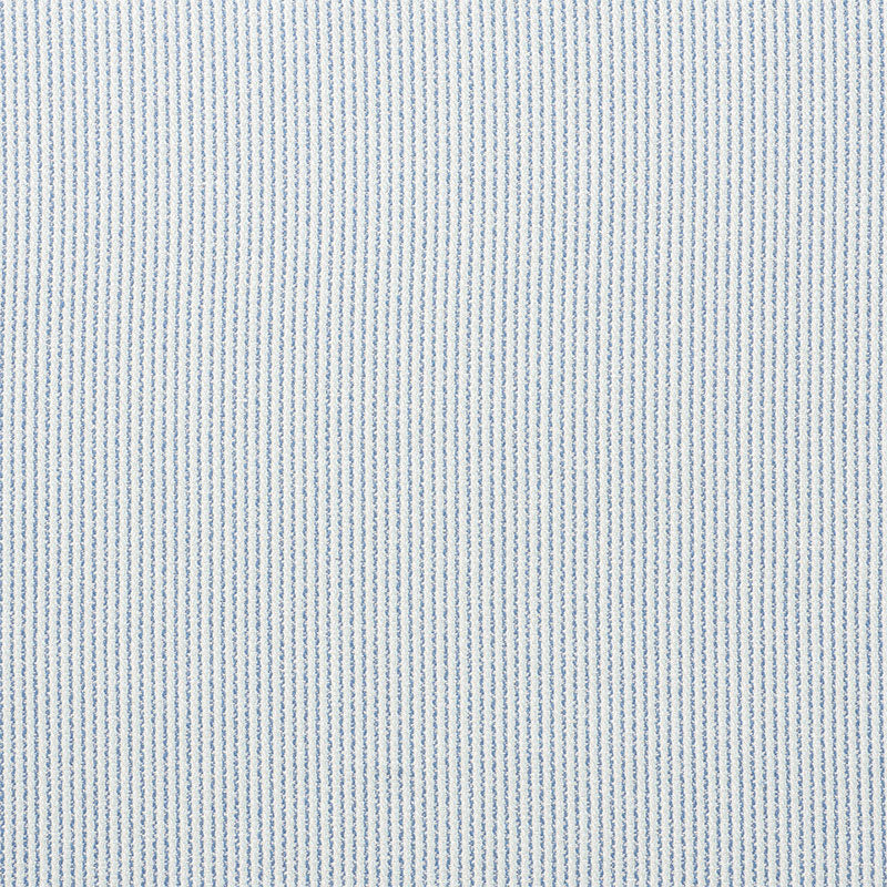 Schumacher Shoreline Stripe Sky Fabric 73852