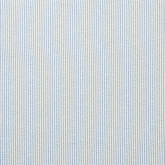 Schumacher Shoreline Stripe Sky Fabric 73852