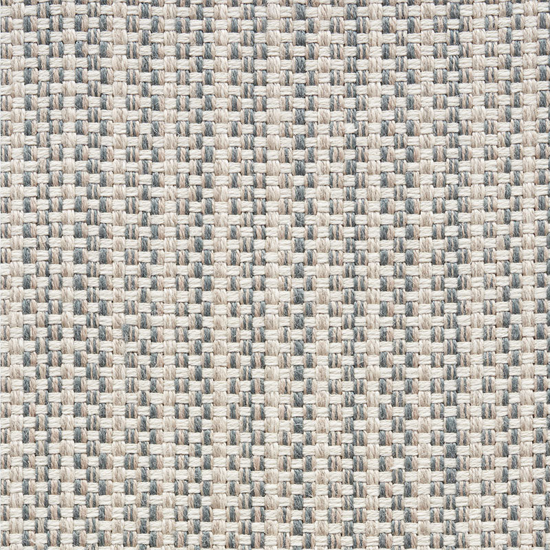 Schumacher Rustic Basketweave Stone Fabric 73881