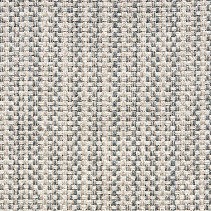 Schumacher Rustic Basketweave Stone Fabric Sample 73881