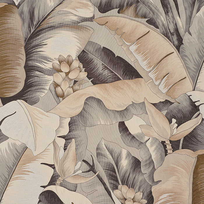 Schumacher Botanico Bronze Fabric Sample 73890