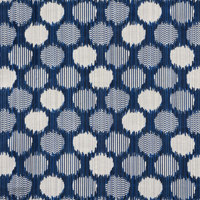 Schumacher Cirque Velvet Lapis Fabric 73921