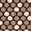 Schumacher Cirque Velvet Brown Fabric Sample 73923