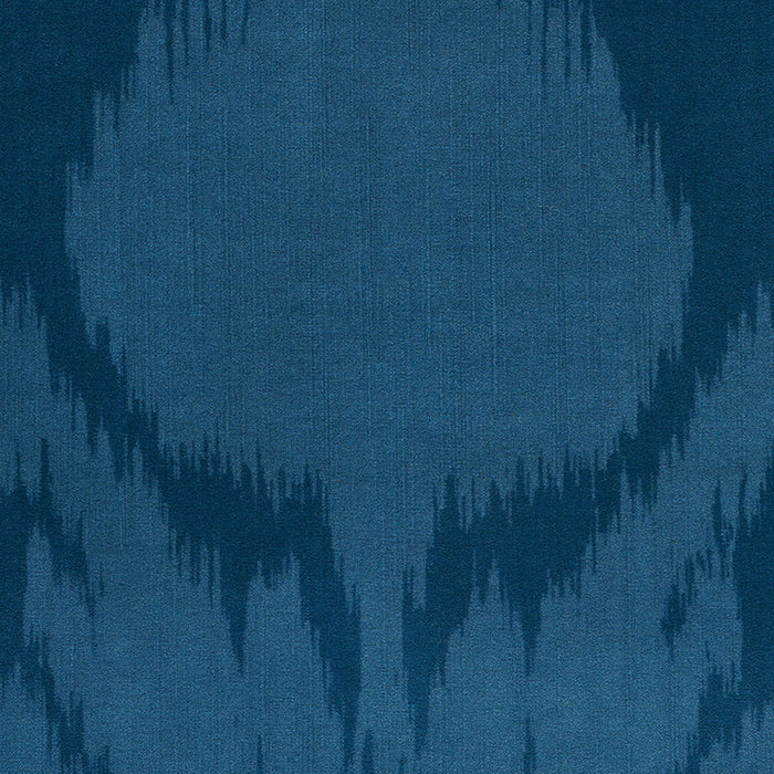 Schumacher Agra Velvet Peacock Fabric 73990