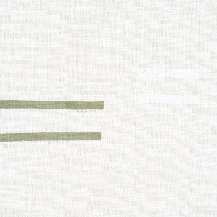 Schumacher Oaxaca Grass On White Fabric 74003