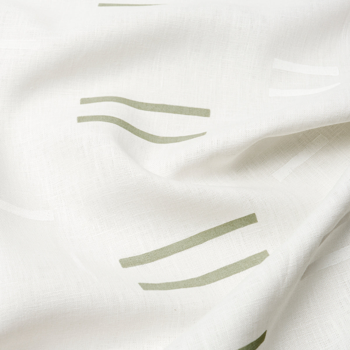 Schumacher Oaxaca Grass On White Fabric 74003