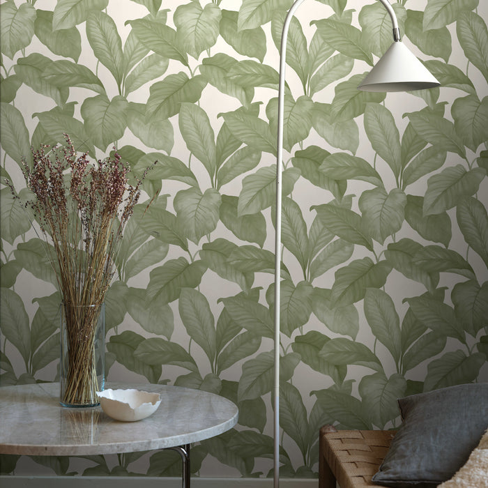 Schumacher Bo Leaf Wallpaper 7402