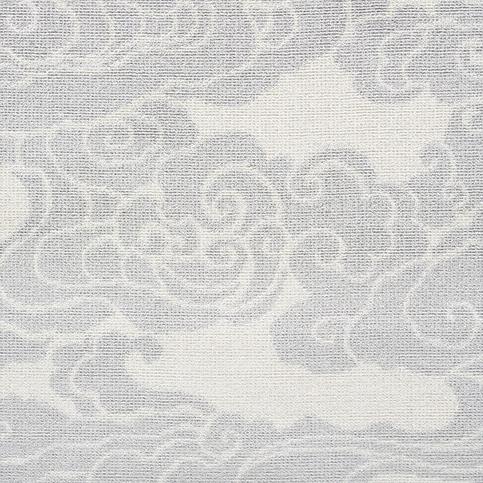 Schumacher Sozan Velvet Platinum Fabric Sample 74062