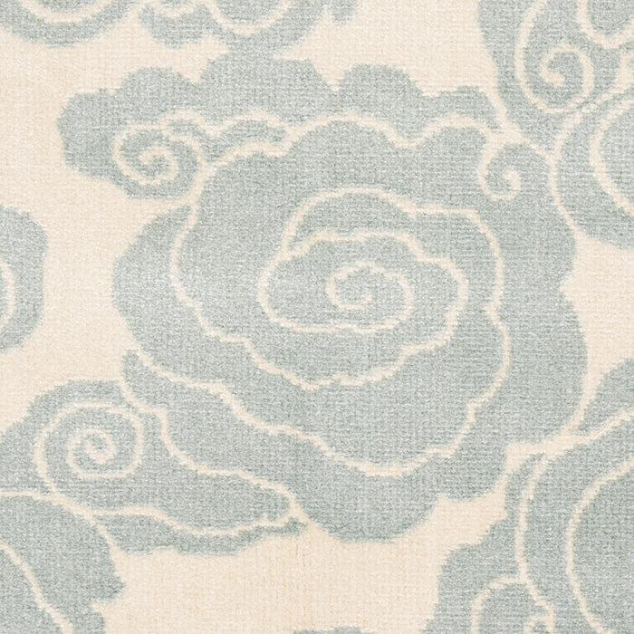 Schumacher Sozan Velvet Mist Fabric 74063