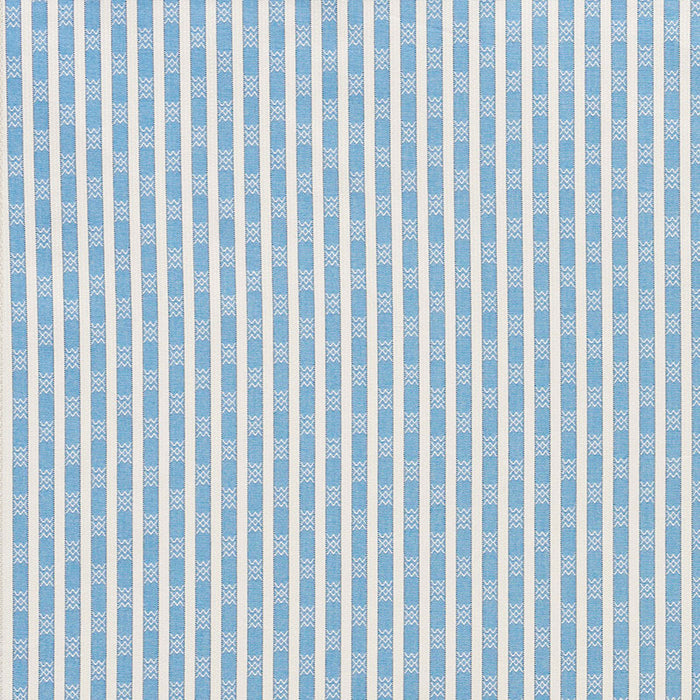 Schumacher Beverly Stripe Cobalt Fabric Sample 74210