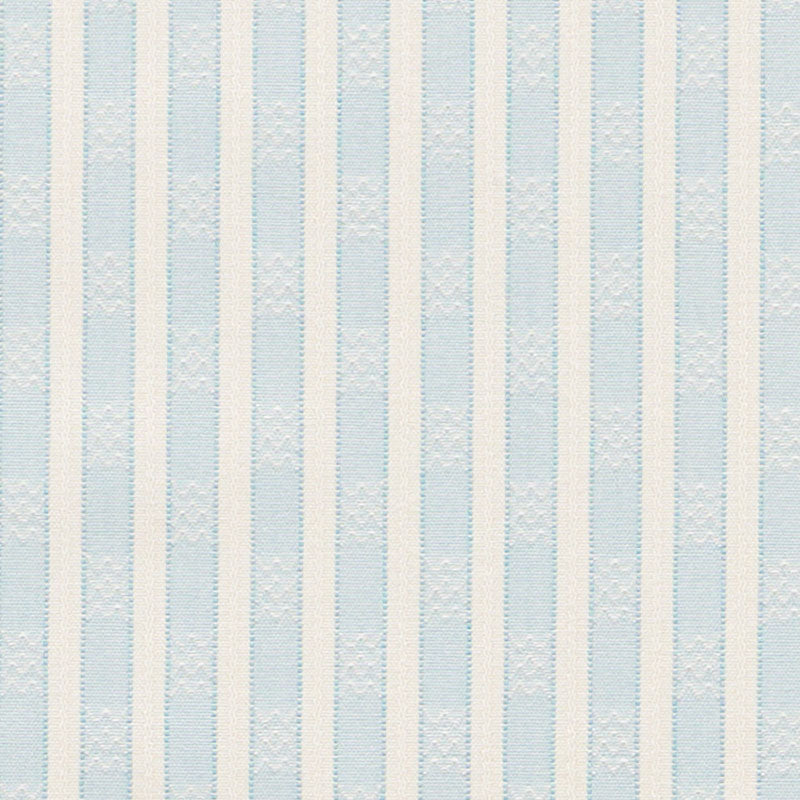 Schumacher Beverly Stripe China Blue Fabric Sample 74211