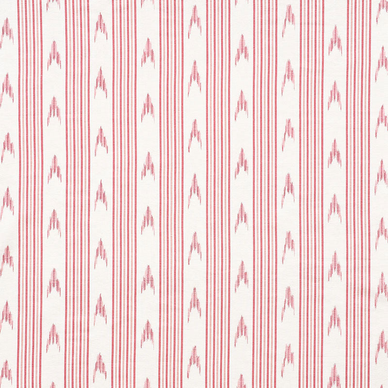 Schumacher Santa Barbara Ikat Pink Fabric 74221