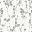 Schumacher Disa Charcoal Wallpaper 7425