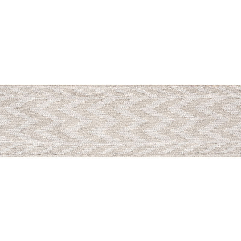 Schumacher Chevron Woven Tape Natural Trim 74250