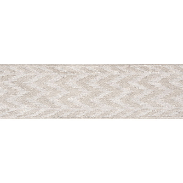 Schumacher Chevron Woven Tape Natural Trim Sample 74250