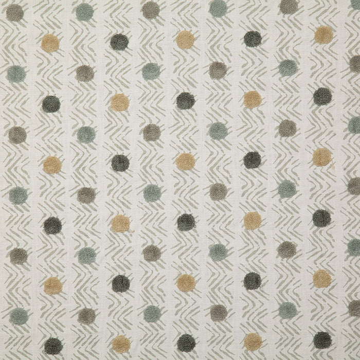 Pindler Polka Stone Fabric 7430