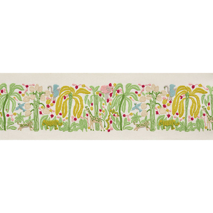 Schumacher Rousseau Tape Citron Trim Sample 74320