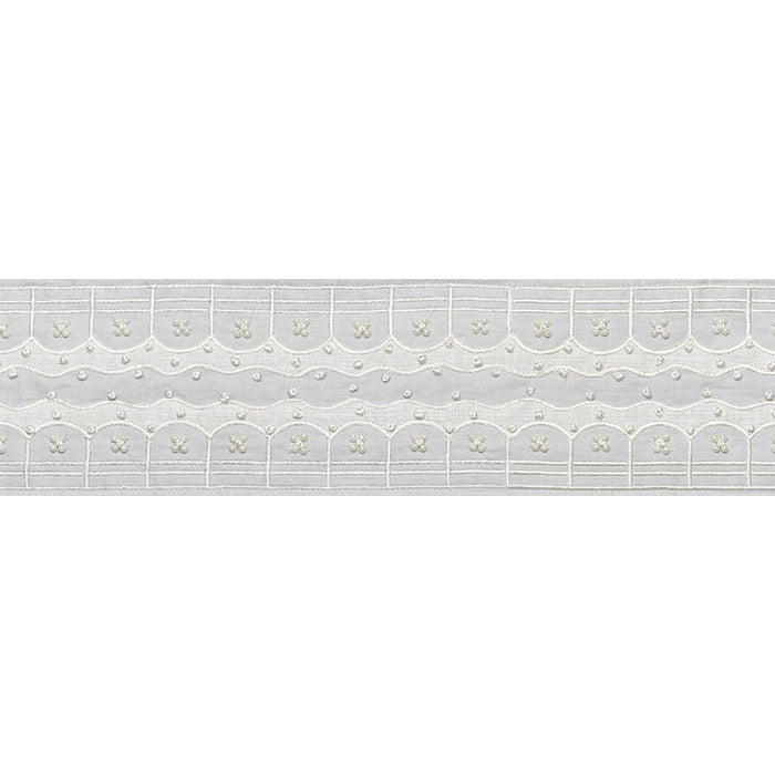 Schumacher Perla Tape Dove Trim 74382