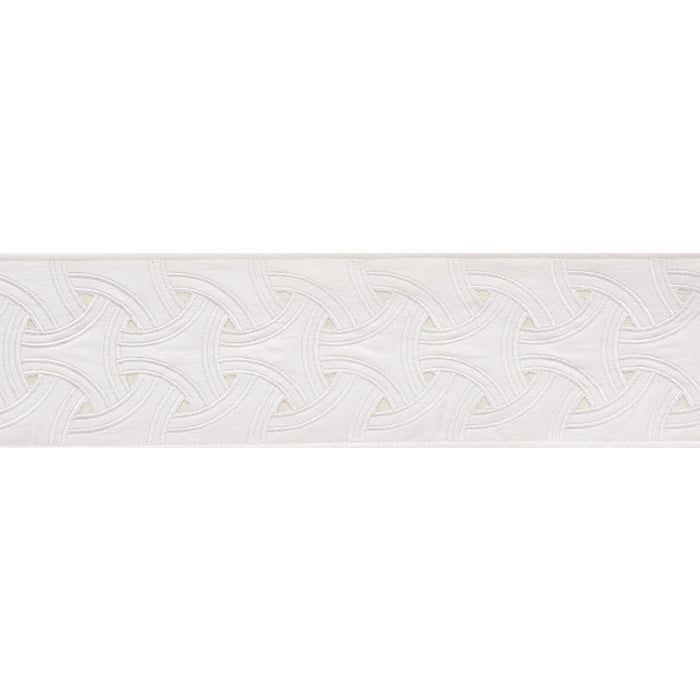 Schumacher Lynx Tape Ivory Trim 74390