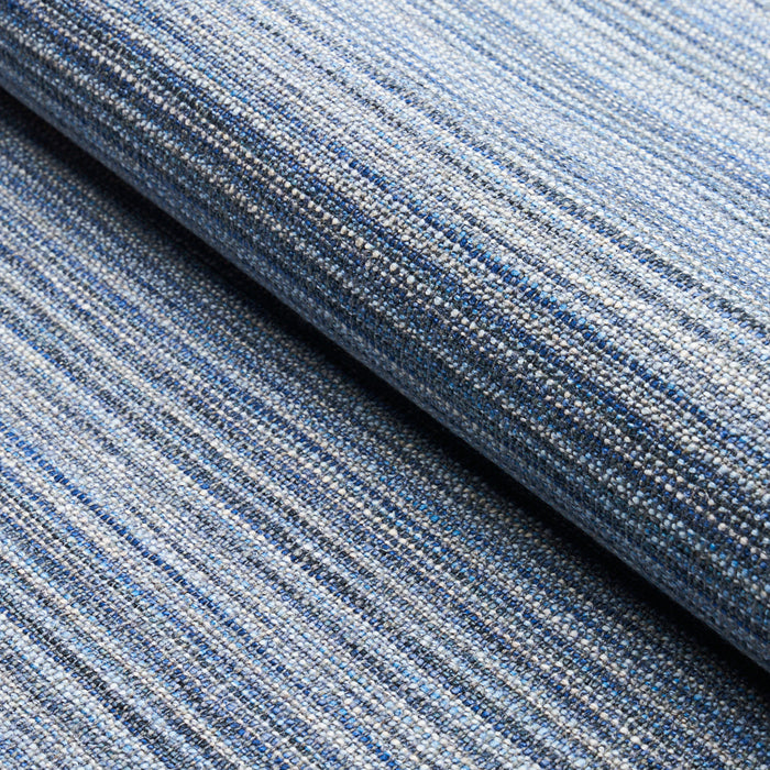 Schumacher Formentera Performance Indigo Fabric 74439