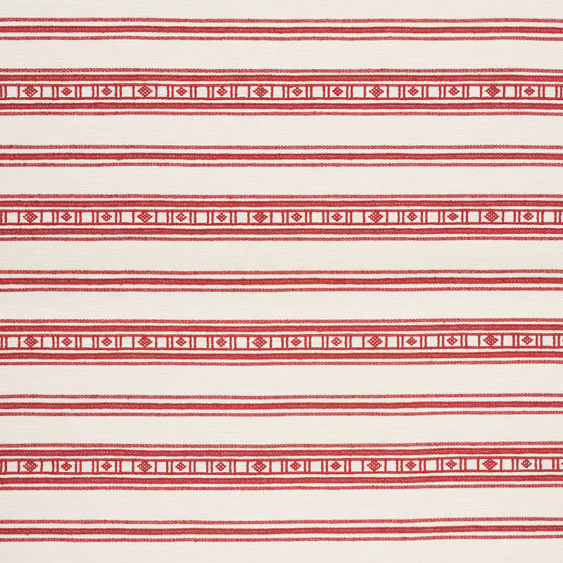 Schumacher Buena Vista Red Fabric 74480