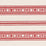 Schumacher Buena Vista Red Fabric Sample 74480