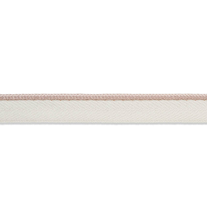 Schumacher Gustave Silk Lip Cord Narrow Blush Trim 74536