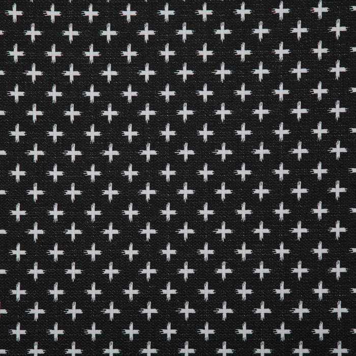 Pindler Crosshatch Charcoal Fabric 7453