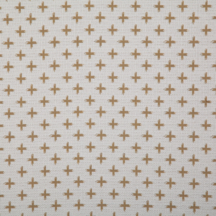 Pindler Crosshatch Gold Fabric 7453