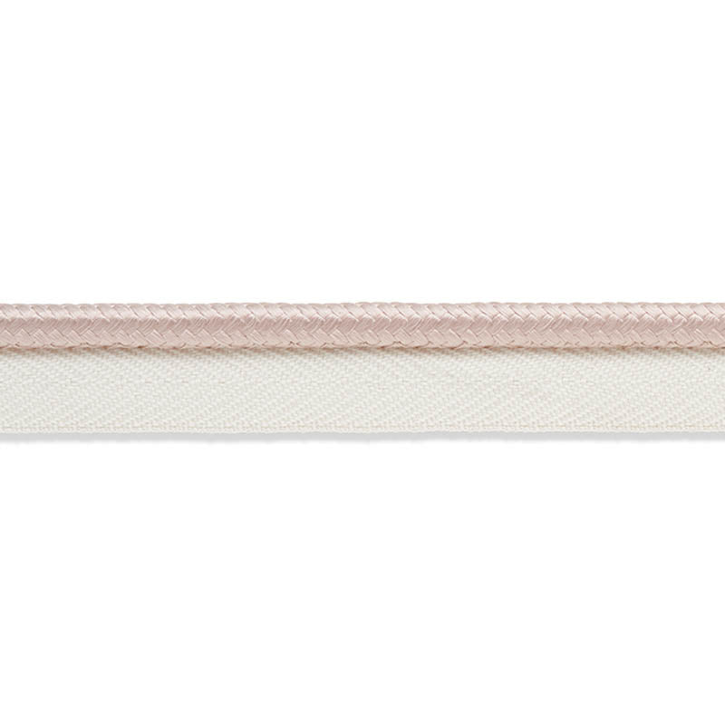 Schumacher Gustave Silk Lip Cord Medium Blush Trim 74556