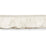 Schumacher Francois Silk Brush Fringe Ivory Trim Sample 74580