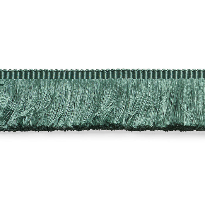 Schumacher Francois Silk Brush Fringe Patina Trim Sample 74586