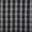 Pindler Gingham Charcoal Fabric 7458